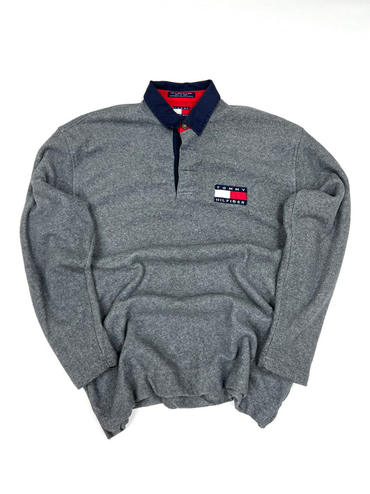 Polo Rugby polar Tommy Hilfiger vintage - XXL