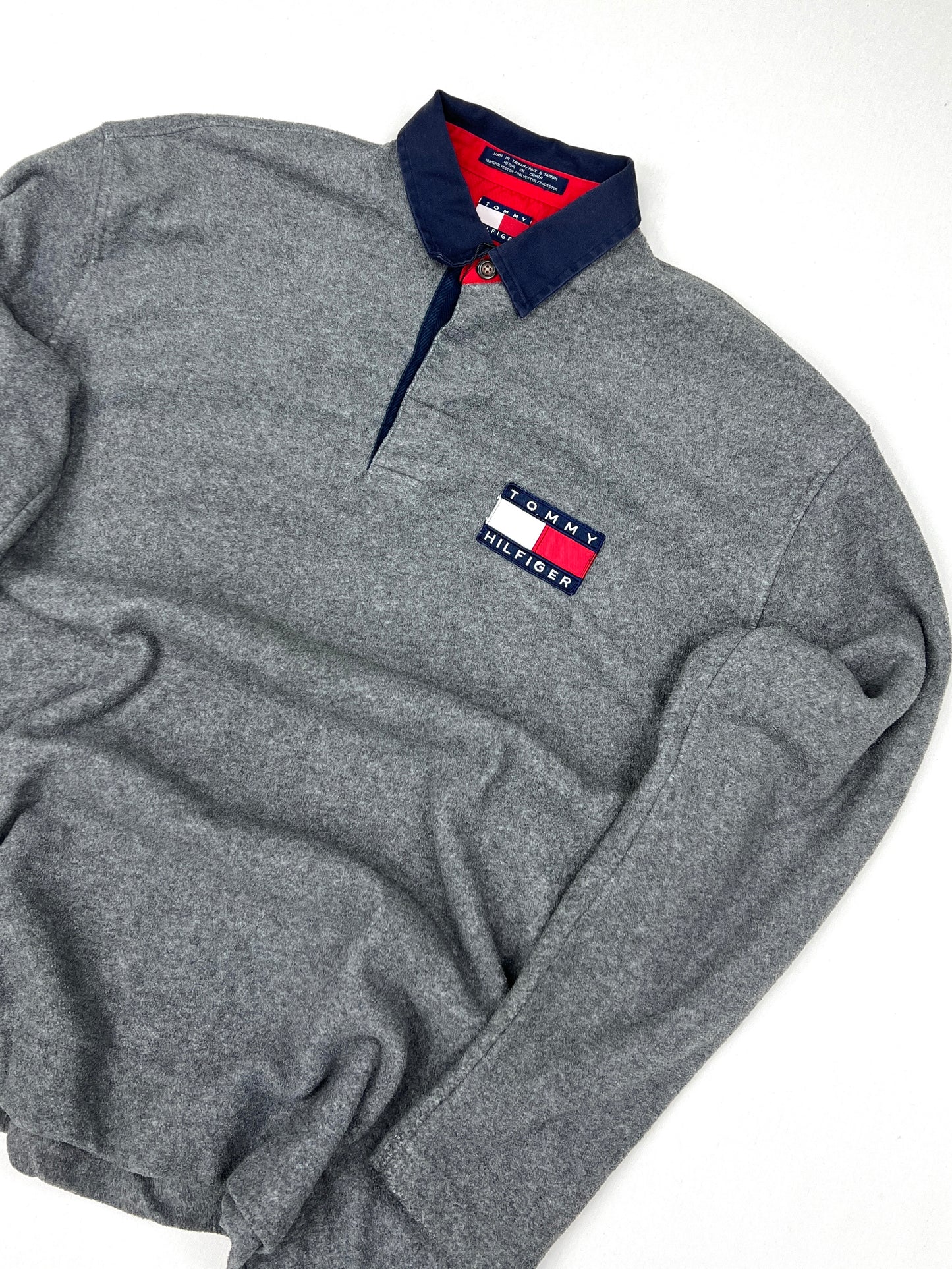 Polo Rugby polar Tommy Hilfiger vintage - XXL